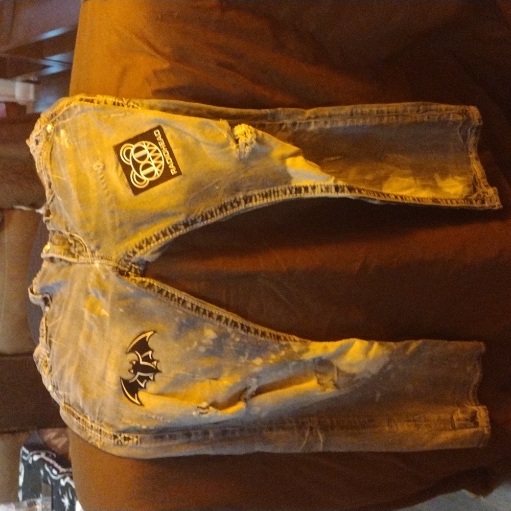 Rock Revival Jeans w Patches